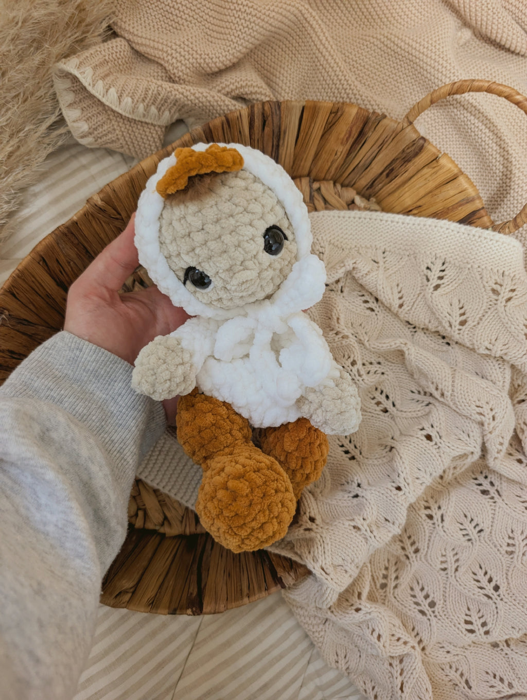 GOOSE PUMPKIN DOLL